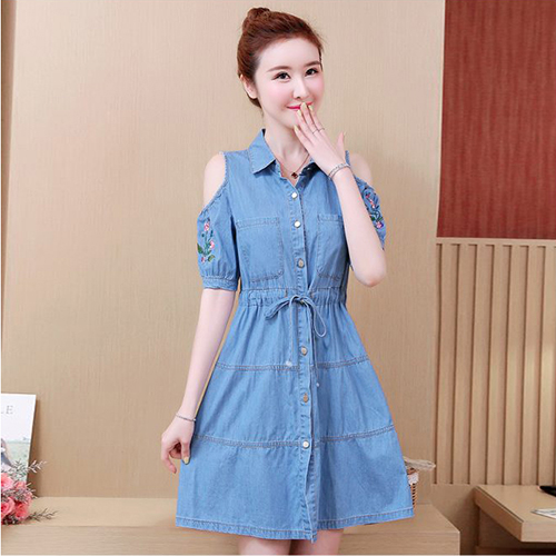 ĐẦM JEAN FORM A